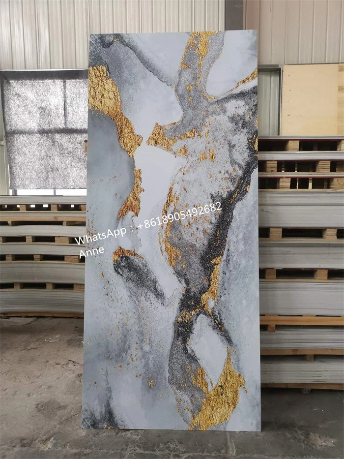Bathroom UV Stone Panel Pvc Marble Sheet