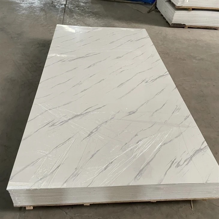 Felxible Pvc-marmorplåt UV-panel UV-plastskivor