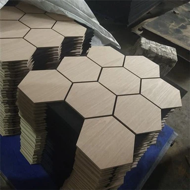 Hexagon akustiska väggpaneler